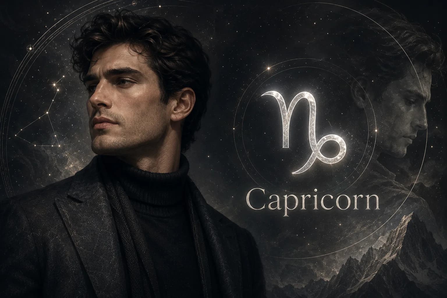 Imagine masculina pentru horoscop Capricorn