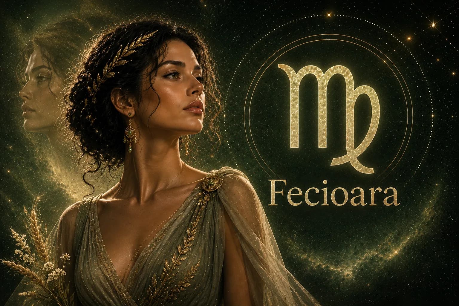 Imagine feminina pentru horoscop Fecioară