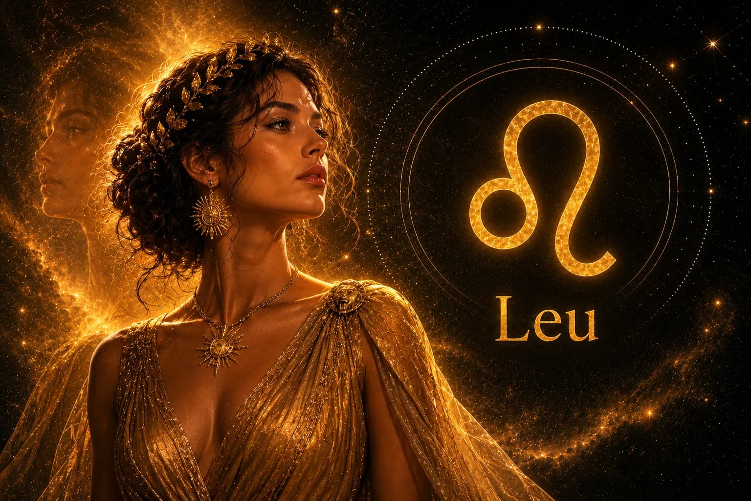 Imagine feminina pentru horoscop Leu