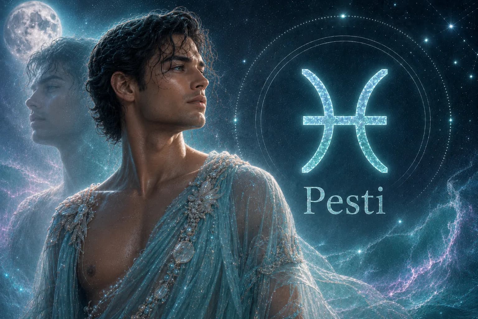 Imagine masculina pentru horoscop Pești